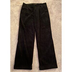 Banana Republic Smithfield Black Corduroy Pants Mens Size 38 Long
